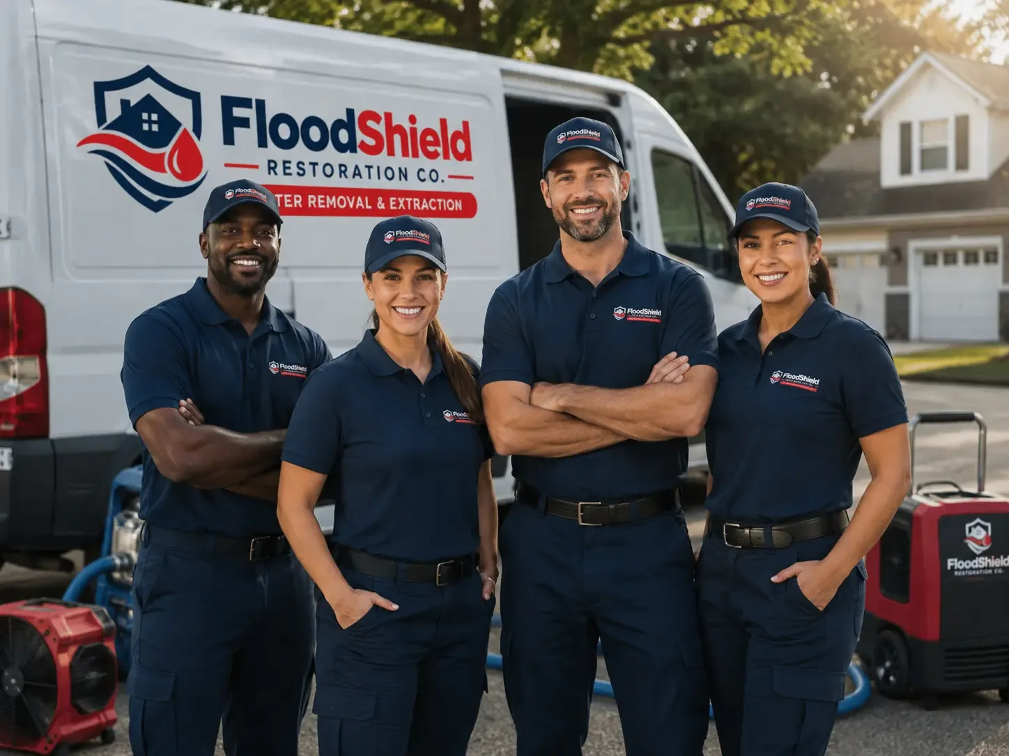 Flood Damage Restoration company in Helmetta, NJ